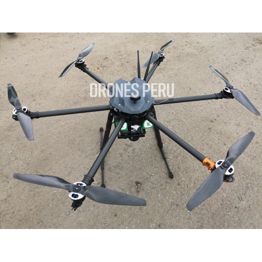 Drone Hexacopter V2.0 Topografico FOTOGRAMETRIA - 5km  DRONES PERU