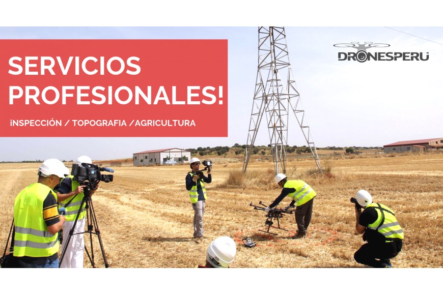 Servicios Profesionales con DRONES PERU